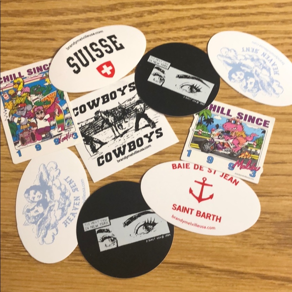 Brandy Melville Stickers Bundle! (10)